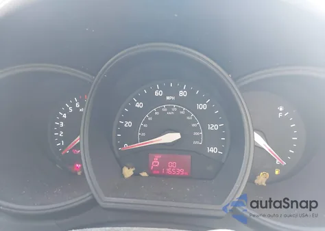 2013 Kia Rio Lx из США, поврежденный, VIN KNADM5A3XD6200220